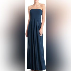 Carlos Saavedra Sofie Blue A-Line Gown Size Medium NWT